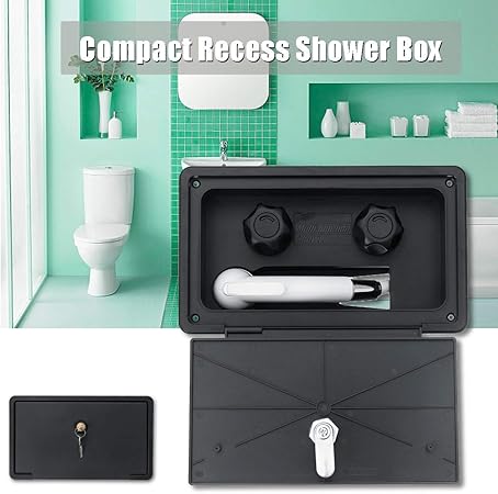 Amazon Com Johnnybui Xueqin Portable Rv Exterior Shower Box Kit