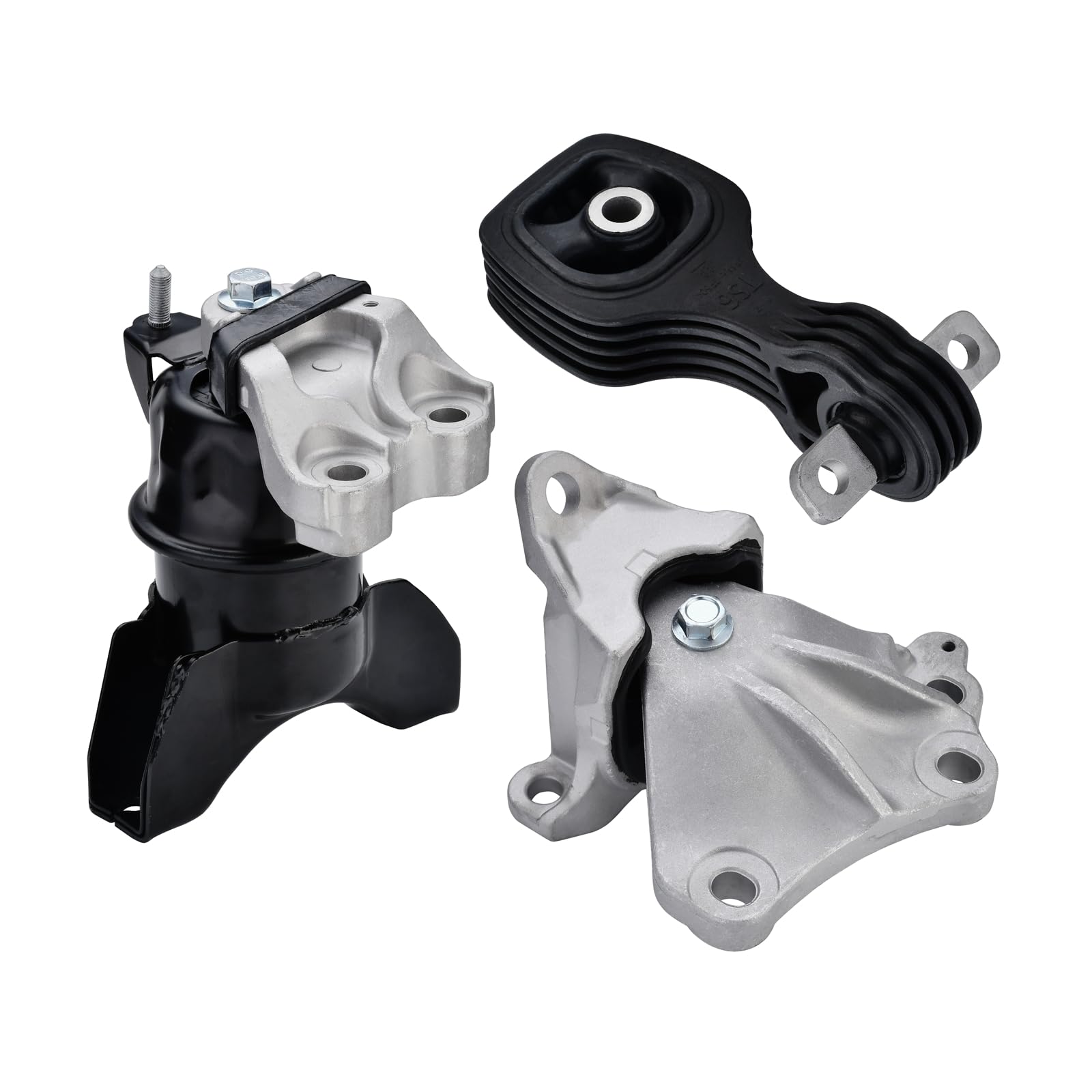 Photo 1 of Arokzn 3Pcs Engine Motor Mount & Trans Mount Compatible with 2012 2013 Honda Civic 1.8L Coupe/Sedan Replacement for # A65048 A65021 A65087