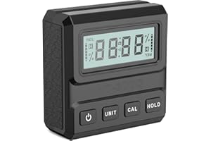 Digital Angle Finder Magnetic Angle Gauge Level Tool Inclinometer LCD Display With Magnetic Strong Adsorpion Measuring Range 