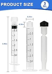 3mL Luer Lock Syringes without Needle - Syringe