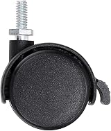 Skelang 8x 40mm Swivel Castor Wheels M8x15mm Screw Thread Nylon Casters Load view 2
