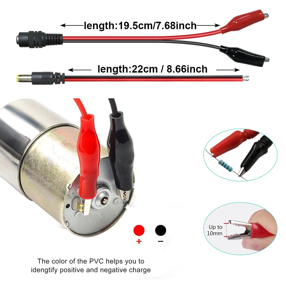 3V~36V 4A 144W Universal Power Supply 3V 5V 6V 9V 12V 15V 18V 20V 24V 30V 36V Adjustable Variable Switching AC/DC Adapter, 100V-240V AC to DC Converter with 14 Tips & Polarity Converter & Test Lead