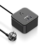 BESTEK 2000W Voltage Converter US to Europe 220V to