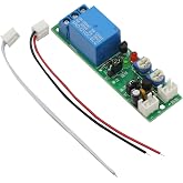 Adjustable Cycle Timer Delay On/Off Switch Power Supply Relay Shield DC 12V Timer Delay Relay Module (0-60 Minutes)