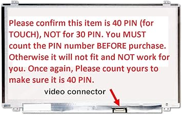 Inspiron 15 With Touch For 5551 5552 5555 5558 5559 Dell Pn Jj45k New Replacement Lcd Screen For Laptop Led Hd Glossy Computers Accessories Amazon Com