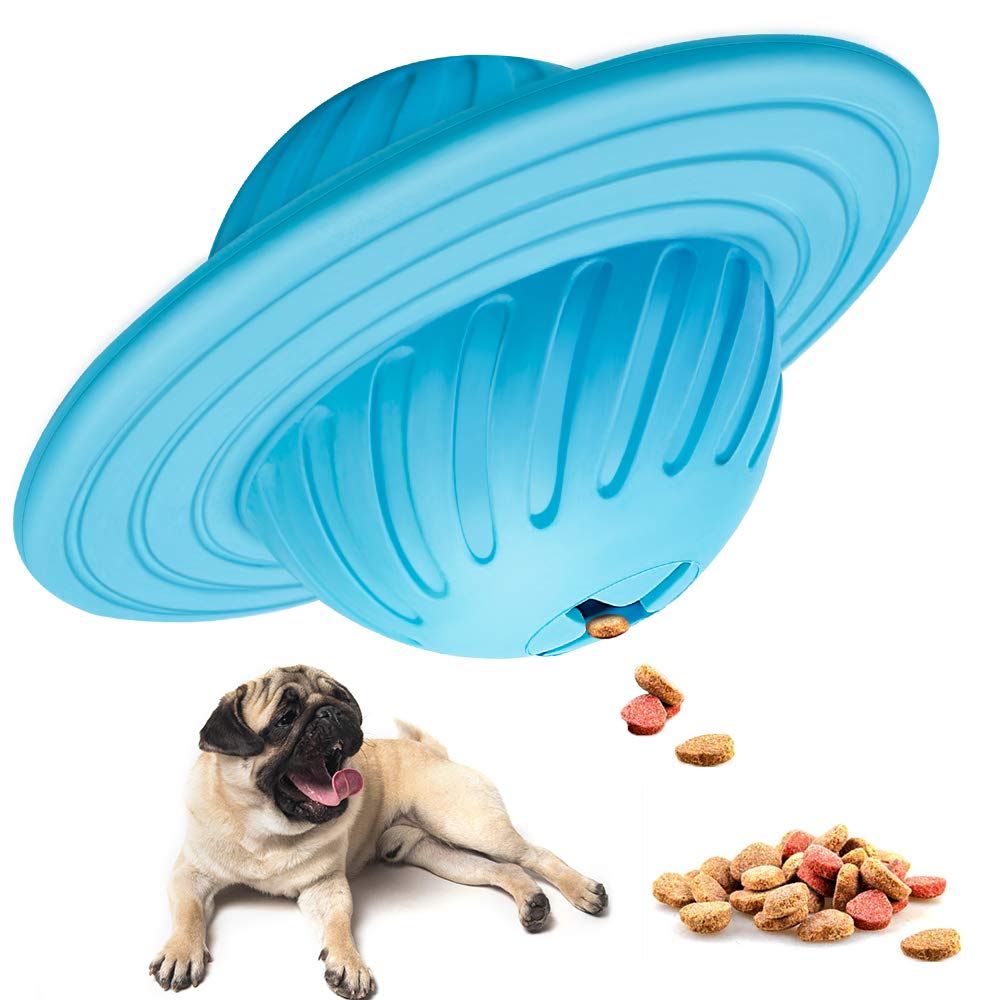 RUCACIO Dog Treat Toy IQ Interactive Puzzle Feeder Ball Interactive