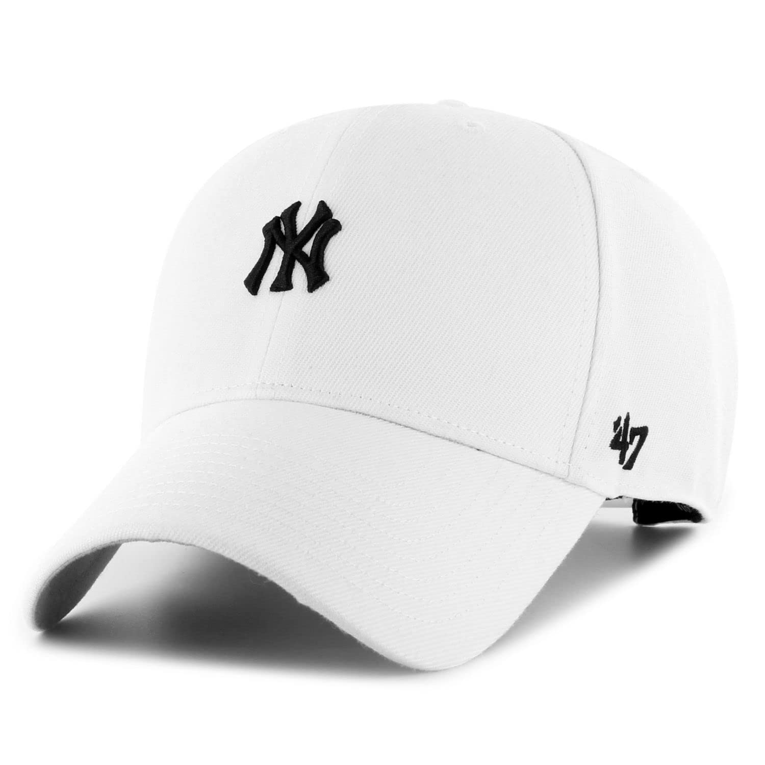 47 Brand Snapback Cap - Base Runner New York Yankees White