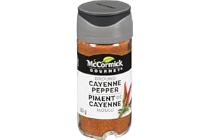 McCormick Gourmet (MCCO3), New Bottle, Premium Quality Natural Herbs & Spices, Cayenne Pepper, 33g