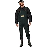 FROGG TOGGS Men's Amphib Neoprene Waterproof Fishing Bootfoot Chest Wader for Fishing, Cleated, 12