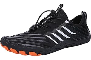 Achuhe Bearefoot Drifters Shoes, Unisex, Sizes 3-15, Water Resistant, Flat, Rubber Sole, Synthetic, Walking, Hiking, Breathable, Lightweight, US