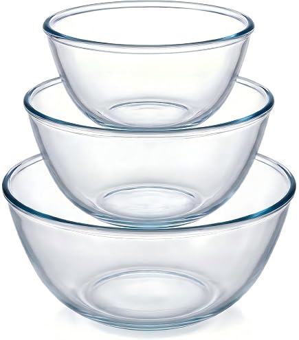 MURANO GLASS　イタリー製　バスケット　器　2つセット　新品 Amazon.com: Pyrex 7401 3-Cup Sculpted Glass Mixing Bowl (4-Pack