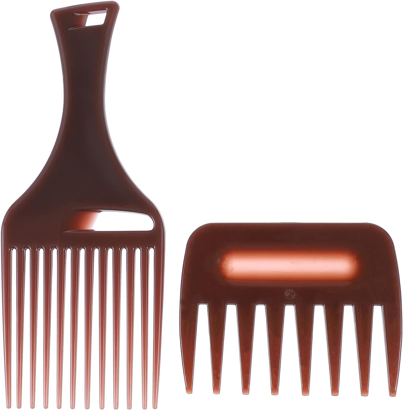OSALADI 2pcs Plastic Pick Comb Pro Styling Hair Lift Combs for Long
