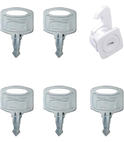 Amazon.com: KLIVYA 1100 Toilet Paper Dispenser Key, Silver, Pack