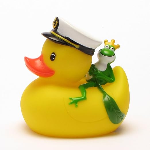 Rubber Duck Captain with frog king Review