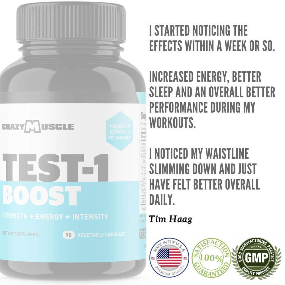 Bundle BCAA Pills (120 Count) + Testosterone Tablets (90 Count) 240