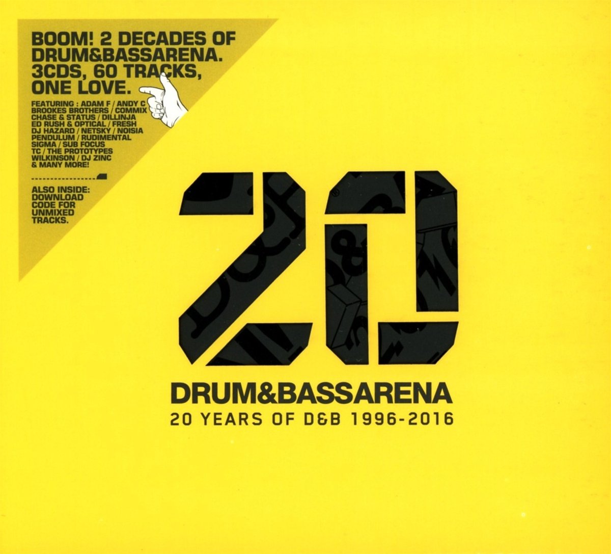 Drum and Bass Arena 20 Years/Inlus MP3 MultiArtistes Amazon.fr CD et Vinyles}