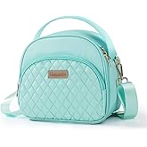 LLEGASTE Small Lunch Bags for Women, Adults Lunch Boxes for Women, Lunch Tote Bags for Work, Insulated Lunch Bag for Women (Green), moderate