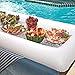 COLIBYOU Inflatable Buffet and Salad Bar - Portable Blow Up Food and Beverage Cooler and Server with Drain Plug