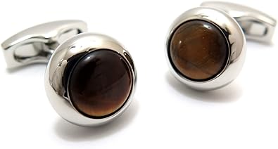 Amazon サイモン カーター Simon Carter ギャツビーカフス タイガーアイ カフスボタン カフリンクス カフス 通販