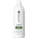 Biolage Strength Recovery Conditioner - Moisturizes & Strengthens Damaged Hair, Softness & Shine, Hydrates and Repairs Damaged Hair, With Olive Squalane & Vegan Proteins, Paraben-Free, Vegan