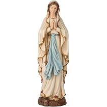 Statue Sainte Famille Crèche De Noël 15,2 Cm - Sculpture Religieuse En Résine Pierre, Peint Main, Décoration Intérieure Collection Art Religieux