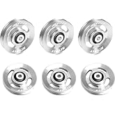RitFit 90mm Aluminum Pulley Wheels, Power Rack Pulley Attachment | Aluminum Alloy,Dual-Sealed Bearings, Quiet Operation, Versatile Use,Fits Power Racks and Cable Machines for Home Gym