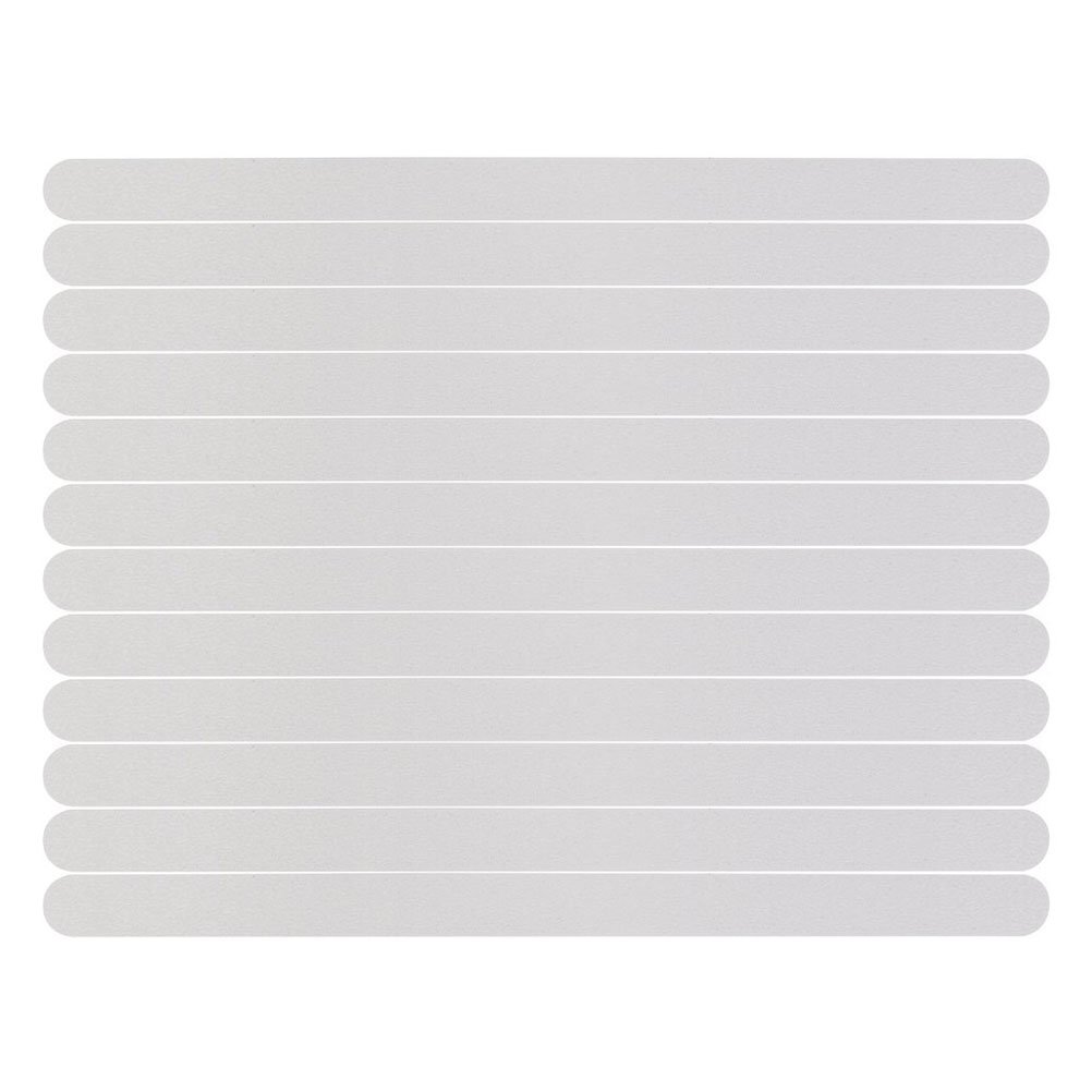 NUOLUX 12pcs Non Slip Strips Stickers for Bath Shower (White)