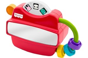 ​Fisher-Price Baby Toy Fidget Activity Viewer, Retro-Inspired Fine Motor Skill Developmental Play for Infants Ages 6+ Months