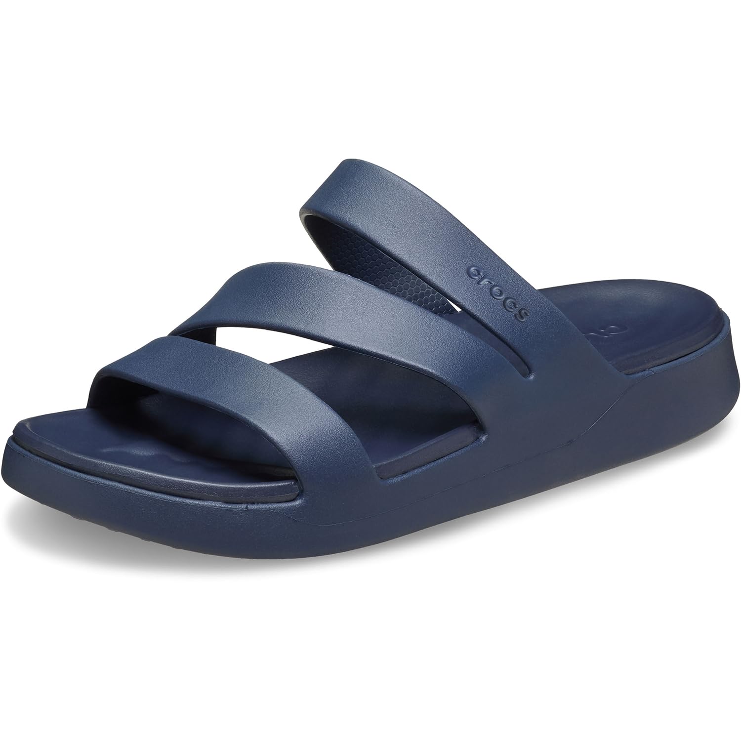 Crocs Women's Getaway Strappy Sandals, Navy, 11 Image