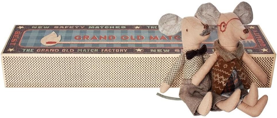 Ratoncito Pérez Tooth Fairy – Grandparents in Box (Maileg 057592)