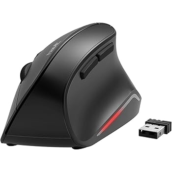 2.4G Wireless Mouse Creative Vertical Ergonomic Optical Mouse With Adjustable DPI Level