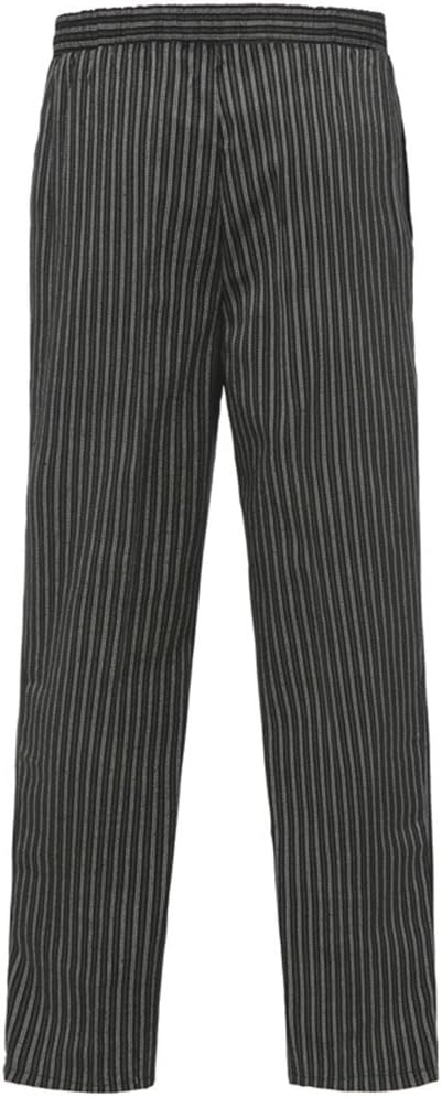 WAIWAIZUI Chef Pants Chef Trouser Work Pant Baggy Pants Black