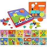 amosting color matching mosaic pegboard