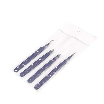 Amazon Com Odontomed2011 Professional Tweezer Pack 4 Tweezers