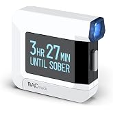 BACtrack C8 Breathalyzer | BAC Alcohol Tester | Optional App | Portable Alcohol Test for Home &amp; Personal Use | 3 Mouthpieces Included