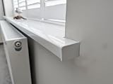 White UPVC Window Board Cill Cover 1.1m Long 9mm Thick Plastic Sill Capping view 8