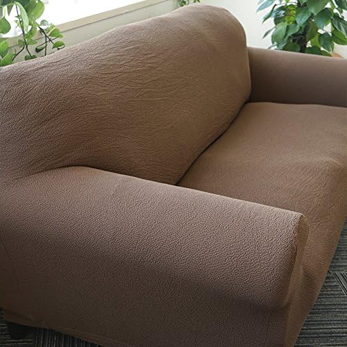 Solid color Stretch couch covers Elastic Sofa slipcover,Elastic slipcover Full-cover Sofa towel Furniture protector For 1 2 3 4 cushions For living room all-inclusive set of four seasons-C sofa