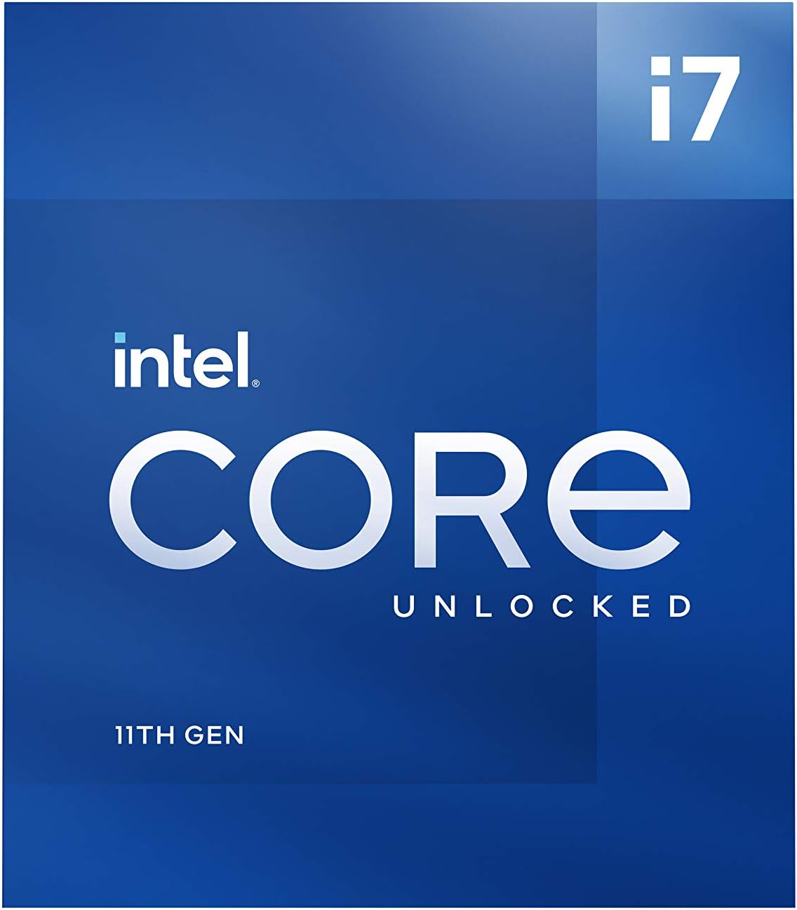 Amazon Com Intel Core I7 k Desktop Processor 8 Cores Up To 5 0 Ghz Unlocked Lga10 Intel 500 Series Select 400 Series Chipset 125w Computers Accessories