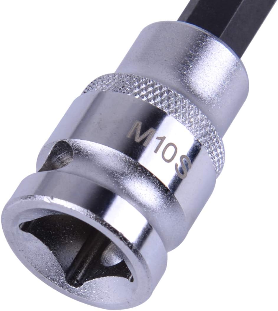 beler 140mm 1/2 Drive M10 Cylinder Head Bolt Tool T52 Polydrive Socket