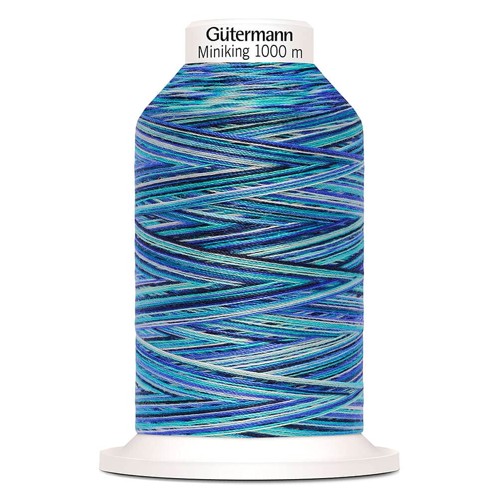 Gütermann G715264-9957 Polyester Sewing Thread 9957 Blue 1000m