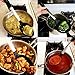 Culinary Couture 6-Piece Stainless Steel & Silicone Kitchen Utensils Set, Silicone Cooking Utensils, Heat Resistant Kitchen Cooking Utensils Set, Includes a Bonus Recipe E-Book, Aqua SKy