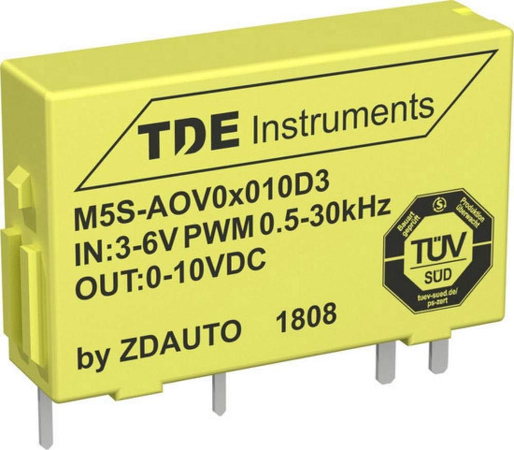 ZDAuto I/O Module AOV05010D3A Analogue Output, 5V Internal 0-10V External Insulated