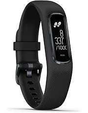Garmin vívosmart 4 Fitness-Tracker - stilvolles Design, Herzfrequenzmessung am Handgelenk, Schlafanalyse