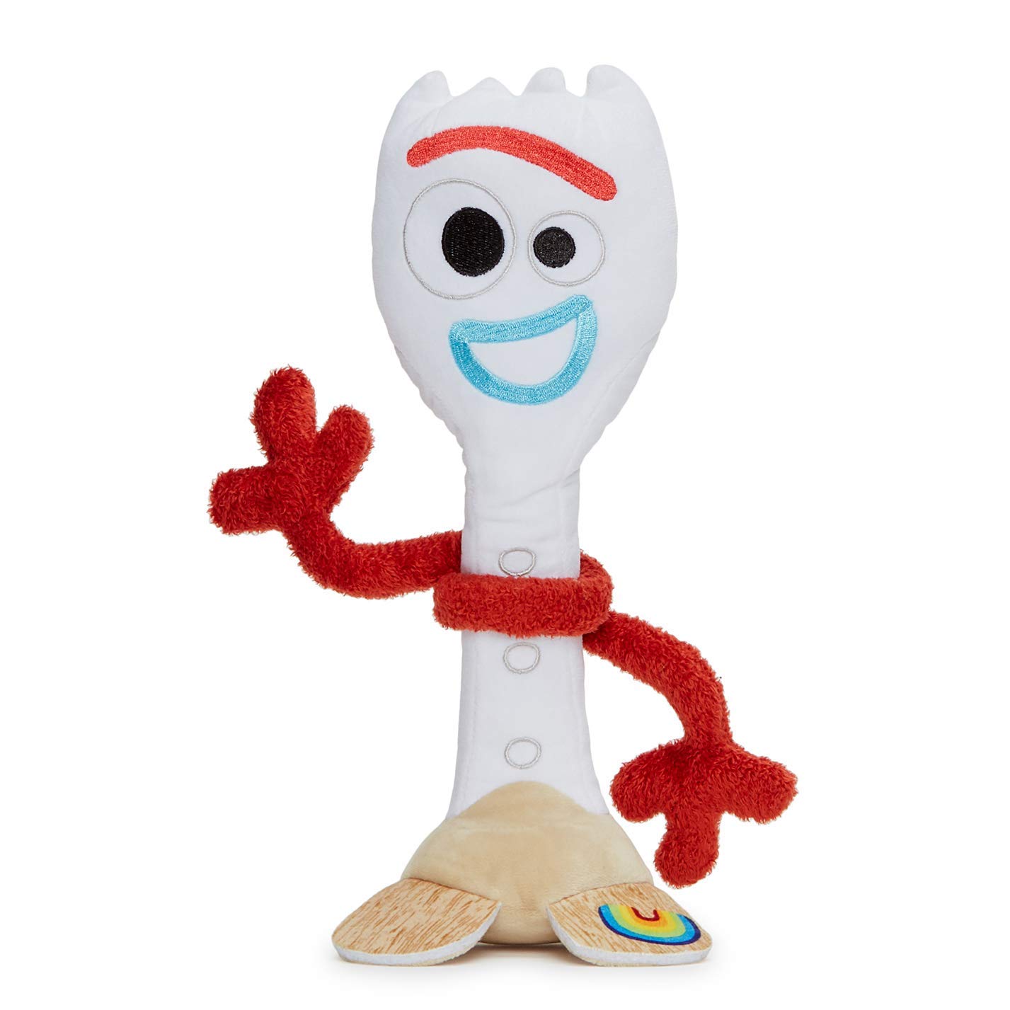 Disney Pixar Toy Story 4 Forky Soft Toy 28 cm, White