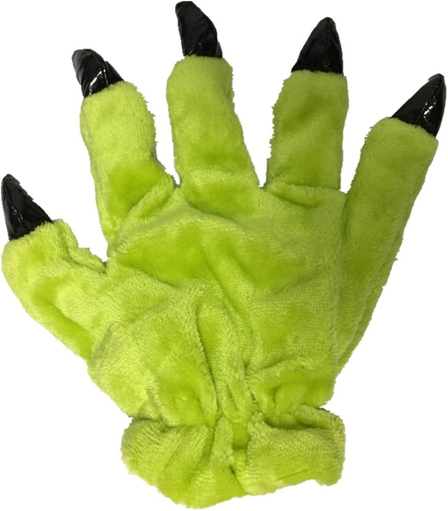 Unisex Paw Claw Winter Finger Gloves for Halloween Costume: Clothing