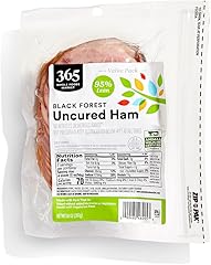 365 by Whole Foods Market, Black Forest Uncured Ham Slices, Value Pack, 95% Lean, 14 oz