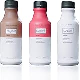 Soylent Ready To Drink Food, 3 Flavor Variety Pack (Original, Cacao, Nectar) (3 Bottles - 1 flavor each)