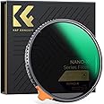 K&F Concept 82mm Black Diffusion 1/4 Effect & Variable ND2-ND32 ND Filter 2-in-1 for Camera Lens with 28 Multi-Layer Coatings (Nano-X Series)