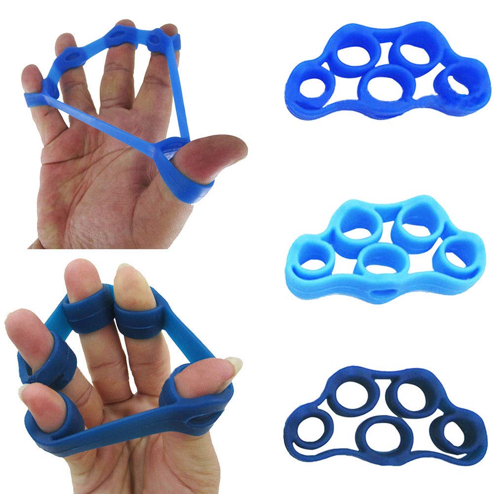 BOOLAVARD Finger Stretcher Hand Resistance Bands Hand Extensor