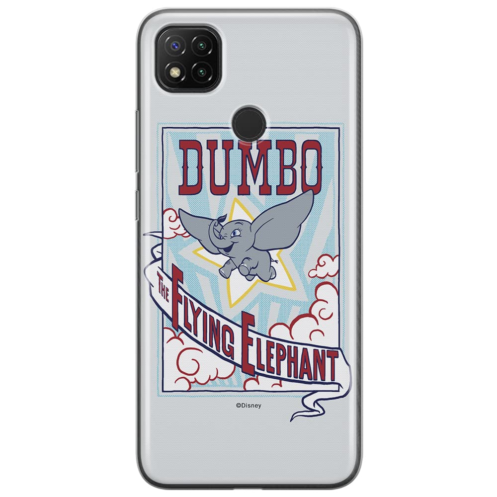 ERT GROUP mobile phone case for Xiaomi REDMI 9C original and officially Licensed Disney pattern Dumbo 002 optimally adapted to the shape of the mobile phone, case made of TPU